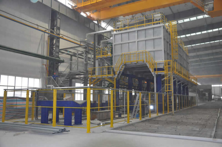 Single roll annealing furnace